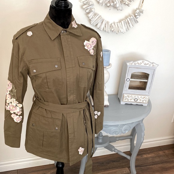 Rebecca Minkoff Frankie Military Jacket - Picture 1 of 8